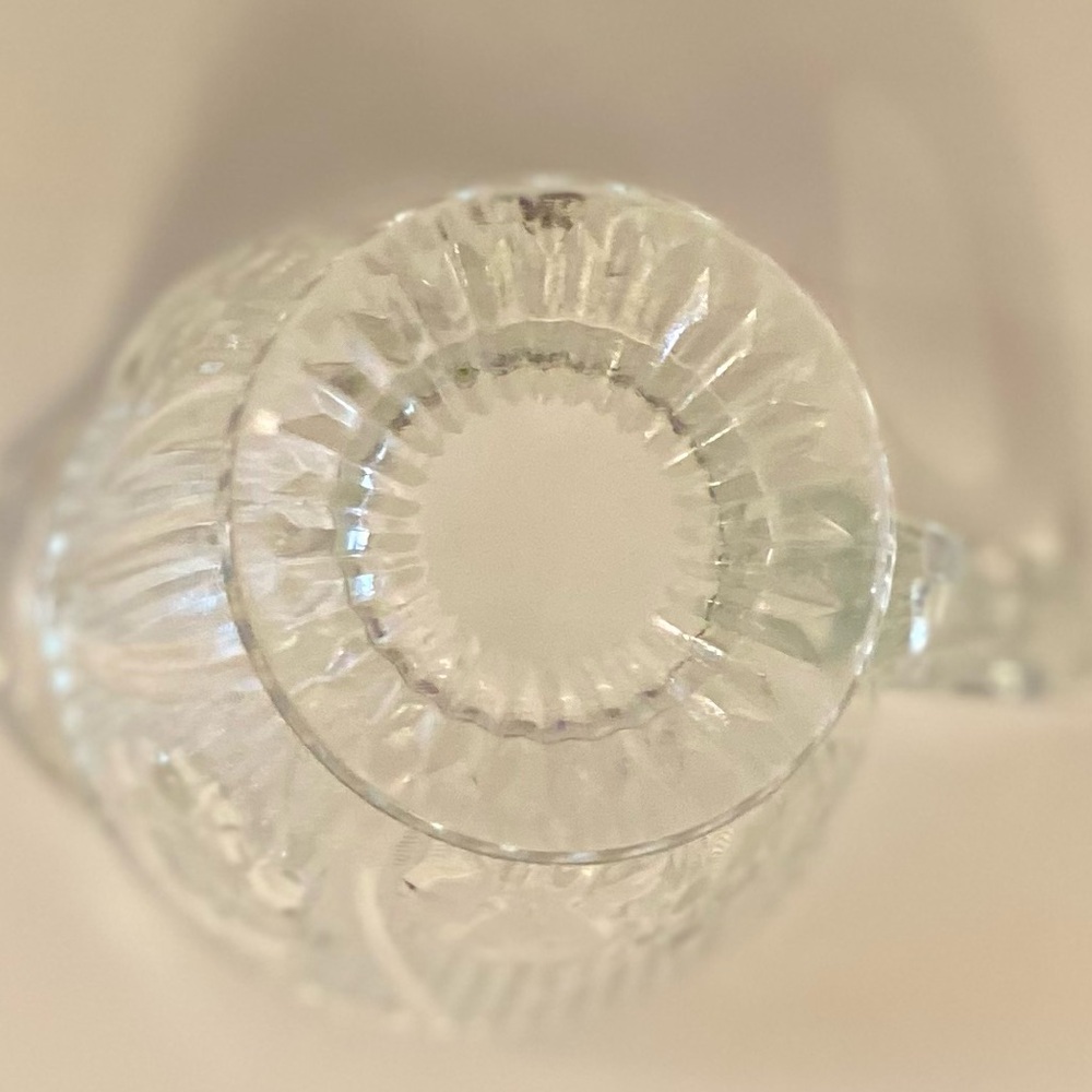 Iris & Herringbone Clear Covered Sugar and Creamer Set - Picture 9 of 15